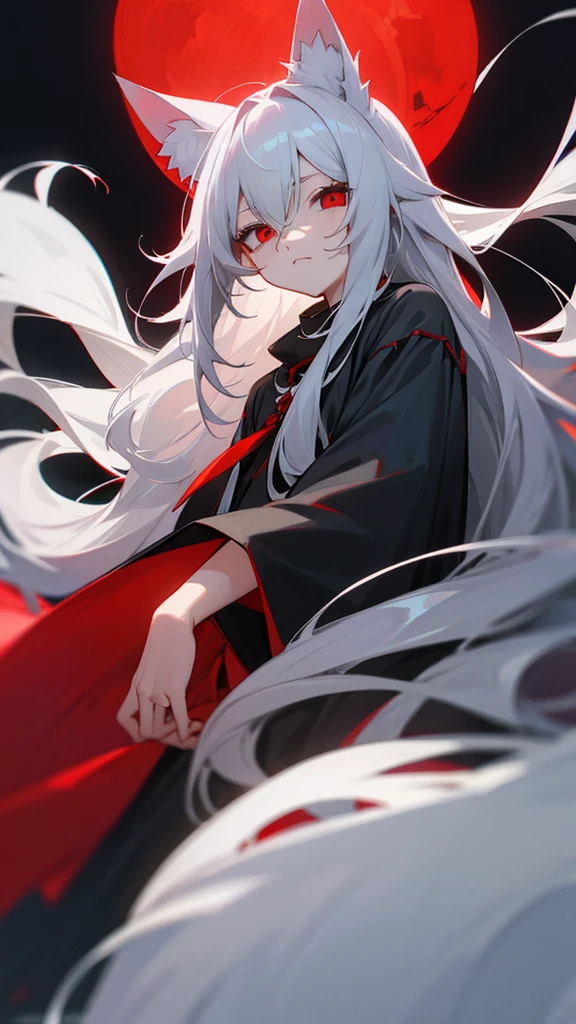 Highest quality I have long hair Gray Hair Raw salt Noah Red eyes I don't have anything Odd Eye kind Cat ear vampire Blue Archives
