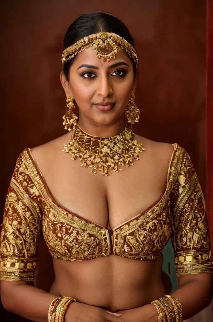 Foto RAW, photorealistic, photography, full body shot, 50 years old Woman, master shot, perfect eyes, goddess like beauty, pierced eyes, perfect thick chubby mallu Desi aunty bhabhi, Wearing a Stanapatta, a chest-band.Saree model, model Photography, Indian saree shoot, Indian traditional wear advertising photography, traditional wear brand shoot, face of Indian actress Sonakshi Sinha, masterpiece, realistic, realism, incredible details, pleasure, photorealism, detailed skin, skin pores, high contrast, photorealistic Artstation 8k HD digital art trend of high definition and detailed realistic skin texture, ultra detail, realistic skin texture, armature, best quality, ultra high definition, (photorealistic:1.4),, high resolution, detail, raw photo, sweat, Re sharp, by Lee Jefferies Nikon D850 Film Stock Photo 4 Kodak Portra 400 Camera F1.6 Lens Rich Color Ultra Real Realistic Realistic Textures Dramatic Lighting Unreal Engine Trending at Art Station Cinestill 800,(pele altamente detalhada: 1.2), 8k UHD, DSLR, soft-lighting, alta qualidade, grain of film, Fujifilm XT3,she didn't like to wear blouse or bra, she is happy to wear only saree, she hates blouse or bra, detailed hairy armpits, hyper realistic skin, skin pores, sweat, veins, short hairs on armpit, stubble armpits, hyper realistic hairy armpits,