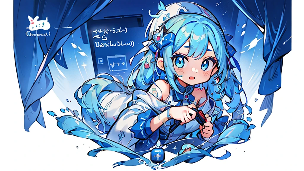 1girl, viewer behind the girl, playing videogames, holding controller, happy, excited, tmasterpiece,best qualtiy,Ultra-high resolution, ((Clear facial features,beautidful eyes,beauitful face, Exquisite facial features))