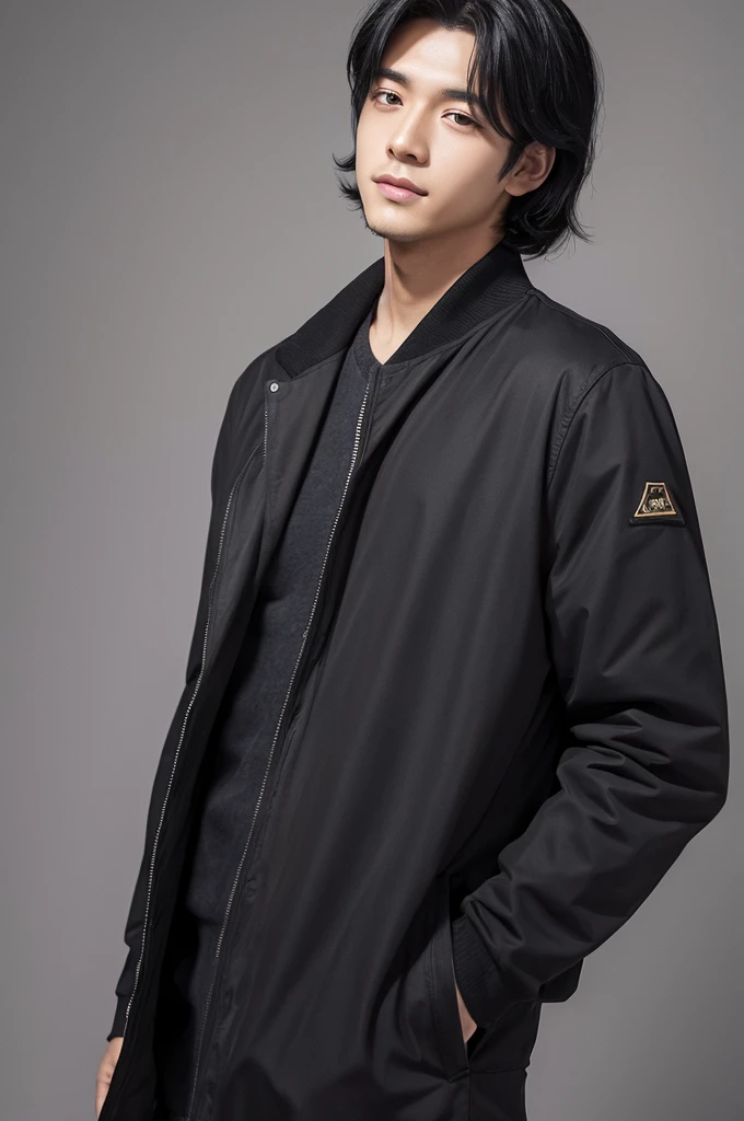 good looking Black Hair male