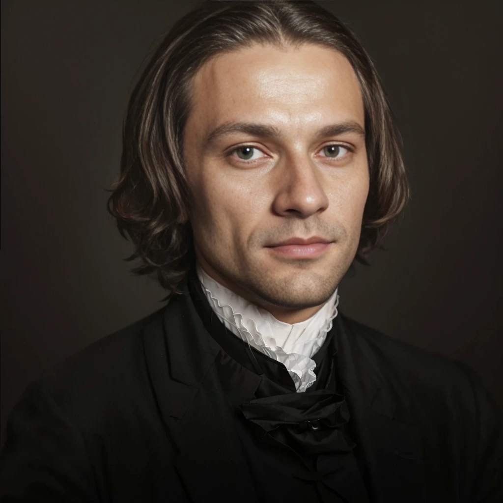 Arafed portrait of a man in a black coat and white collar, johann heinrich füssli, johannes ex, henri berthaut, sebastian kruger, inspired by Matthias Stom, inspired by Johann Bodin, peter paul rebens, inspired by Johann Pucher, inspired by Johann Heinrich Meyer, johann tischbein, Portrait photo, Thomas Kinkadegreg