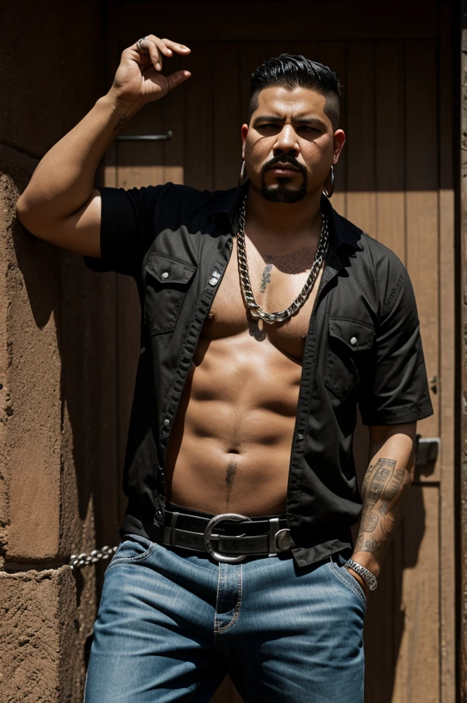 A cholo with chains