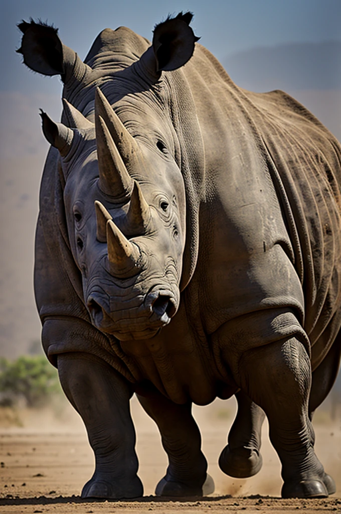 Rhino carrying weights