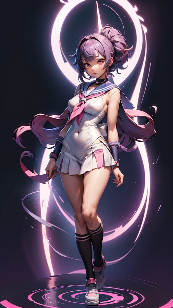 ((Shiori Novella)) ((virtual YouTuber Shiori Novella))((Shiori Novella in the Style of anime Tokyo Revengers)) ((Highschool sailor uniform)) ((Tokyo revengers anime style)) ((perfect face)) ((perfect body)) ((full body)) ((city night background))