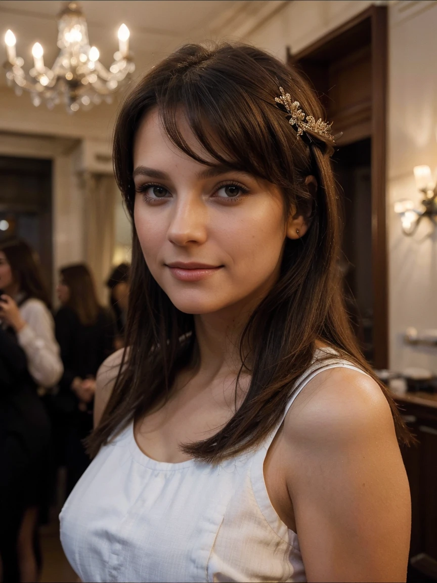 (meilleure qualité, ultra détaillé, nombre d&#39;or, chef-d&#39;œuvre:1.2), Éclairage de théâtre:0.7, Photo d&#39;une femme, vêtue d&#39;une très élégante et jolie robe, Visage rare et parfait, (peau très détaillée), cheveux teints au hasard, Cache ta bouche avec tes mains、Ridicule, Texture de la peau, peau pâle, peau brillante, (mince, grande taille:1.2), [:(Mise au point nette sur un visage rare, yeux parfaits:1.2):0.2], photoréaliste, grain de film, Mettez un pied en avant、d&#39;en bas regardant vers le haut、regarde la caméra、Mettre l&#39;accent sur les épaules, se concentrer sur le visage、bas、Sourire avec les coins de la bouche relevés、expression dédaigneuse, brume d&#39;été, couleurs sourdes, couleurs chaudes et sourdes, Photo cinématique portrait of a woman dressed in a striped dress sitting by the window in the early morning, cinématique, (incliné:1.3) (dans un vieux train) ayez l&#39;air prudent, debout sous les projecteurs, nuages de poussière volumétriques, lumière clé, rétroéclairage, éclairage naturel doux, photographie Grain du film ISO 400 Objectif 30 mm RAW f1.8 ouverture, très détaillé (photographie analogique:1), couleurs hdr