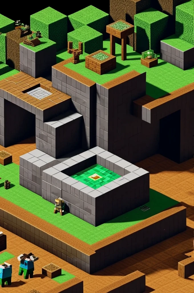 Miniature youtube apocalyptique Minecraft