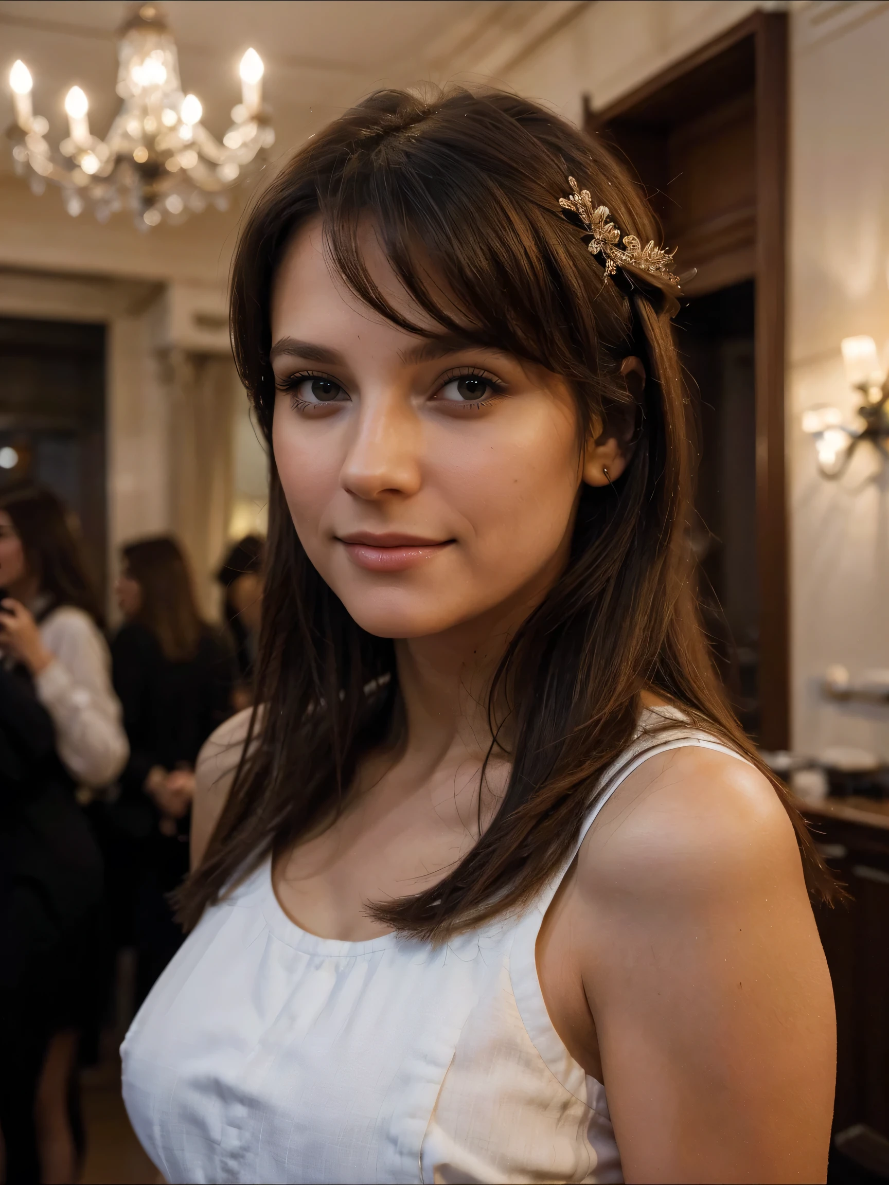 (meilleure qualité, ultra détaillé, nombre d&#39;or, chef-d&#39;œuvre:1.2), Éclairage de théâtre:0.7, Photo d&#39;une femme, vêtue d&#39;une très élégante et jolie robe, Visage rare et parfait, (peau très détaillée), cheveux teints au hasard, Cache ta bouche avec tes mains、Ridicule, Texture de la peau, peau pâle, peau brillante, (mince, grande taille:1.2), [:(Mise au point nette sur un visage rare, yeux parfaits:1.2):0.2], photoréaliste, grain de film, Mettez un pied en avant、d&#39;en bas regardant vers le haut、regarde la caméra、Mettre l&#39;accent sur les épaules, se concentrer sur le visage、bas、Sourire avec les coins de la bouche relevés、expression dédaigneuse, brume d&#39;été, couleurs sourdes, couleurs chaudes et sourdes, Photo cinématique portrait of a woman dressed in a striped dress sitting by the window in the early morning, cinématique, (incliné:1.3) (dans un vieux train) ayez l&#39;air prudent, debout sous les projecteurs, nuages de poussière volumétriques, lumière clé, rétroéclairage, éclairage naturel doux, photographie Grain du film ISO 400 Objectif 30 mm RAW f1.8 ouverture, très détaillé (photographie analogique:1), couleurs hdr
