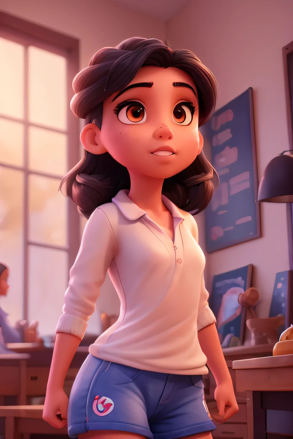 1 latina girl, beautiful detailed eyes, beautiful detailed lips, extremely detailed face, long eyelashes, athletic, taekwondo practitioner, soccer player, family time, studying, friends, dynamic pose, warm lighting, vibrant colors, 8k, photorealistic, cinematic, masterpiece