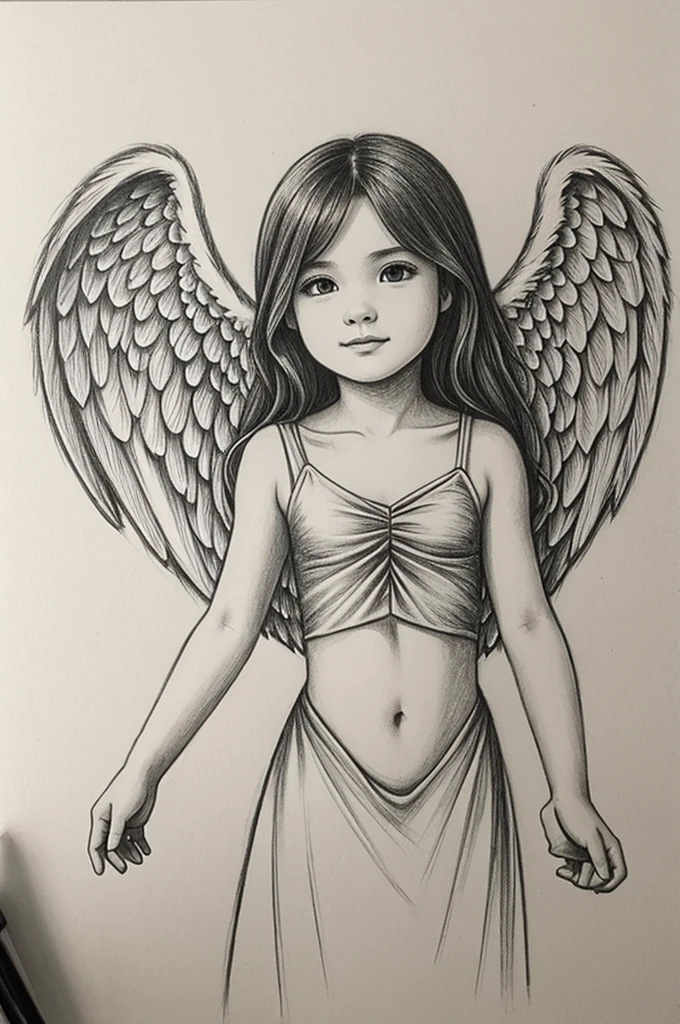 Draw an angel