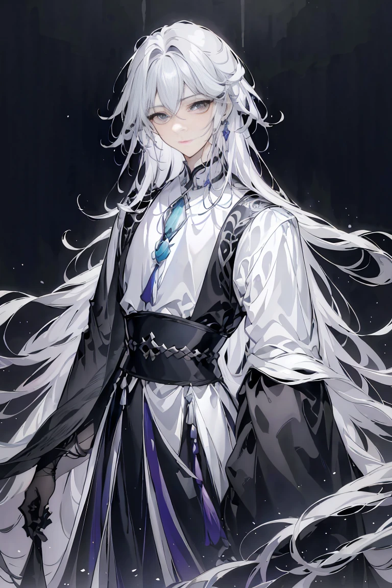 Light purple gradient hair,Asymmetrical hair,（（Thick hair 1.8，Clear head outline 1.6））， Shoulder-length hair,, Shiny hair，(Short gray hair:1.2),boy，boyboyboy（Luxury Platinum Mini Lolita，Made of transparent material），（Transparent clothes transparent 1.8），Perfect body，High，Slender，(Looks sad，Looks haggard、Looks haggard、Pale nipples ，Grief，shut your mouth：1.2） Against the background of an unusually bright dark starry sky，stand up（Put your hands behind you），float，water surface，（Long Law，Long Law，Long Law，Complete），full-body shot