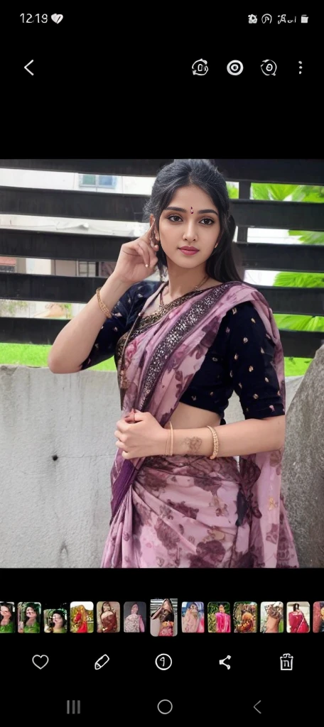 a woman in a sari posing for a picture, indian goddess, traditional beauty, indian, beautiful goddess, ornate cosplay, indian style, indian super model, beautiful maiden, gorgeous woman, south east asian with long, provocative indian, gorgeous beautiful woman, intricate outfit, hindu aesthetic, beautiful