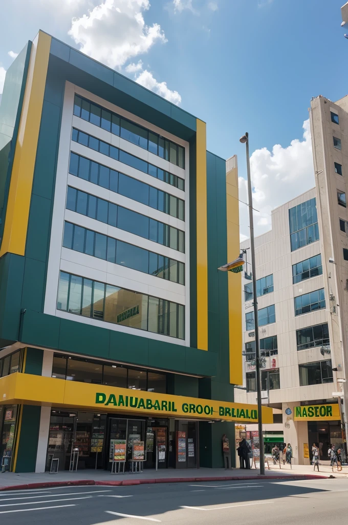 ((best quality)), ((masterpiece)), (detailed), perfect
large Brazilian supermarket with facade written G8