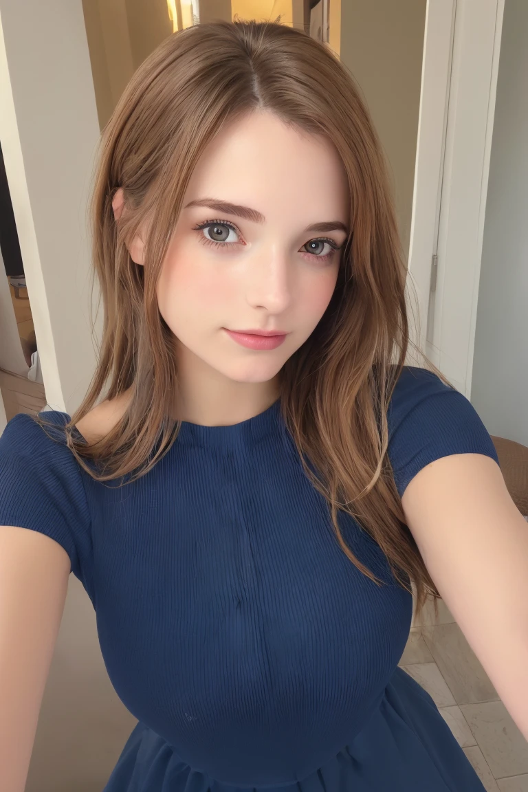 Belle jeune femme prenant un selfie, prise avec l'appareil photo de l'iPhone、Beauté suédoise,cheveux longs((スポーツmaillots de bain:1.3)), maillots de bain,haut du corps,une fille