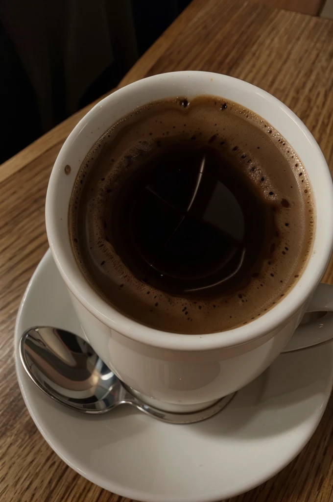 (8K, photo in RAW format, best quality), ultra-realism, realistic photo, only cup of coffee
