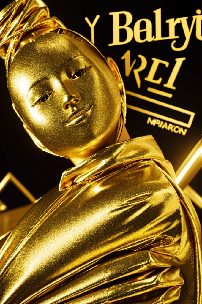Party logo that says gold party