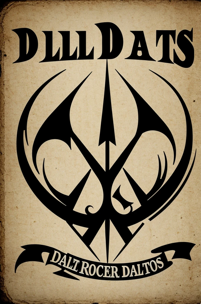 logo for a rock band called dalt-tonicos