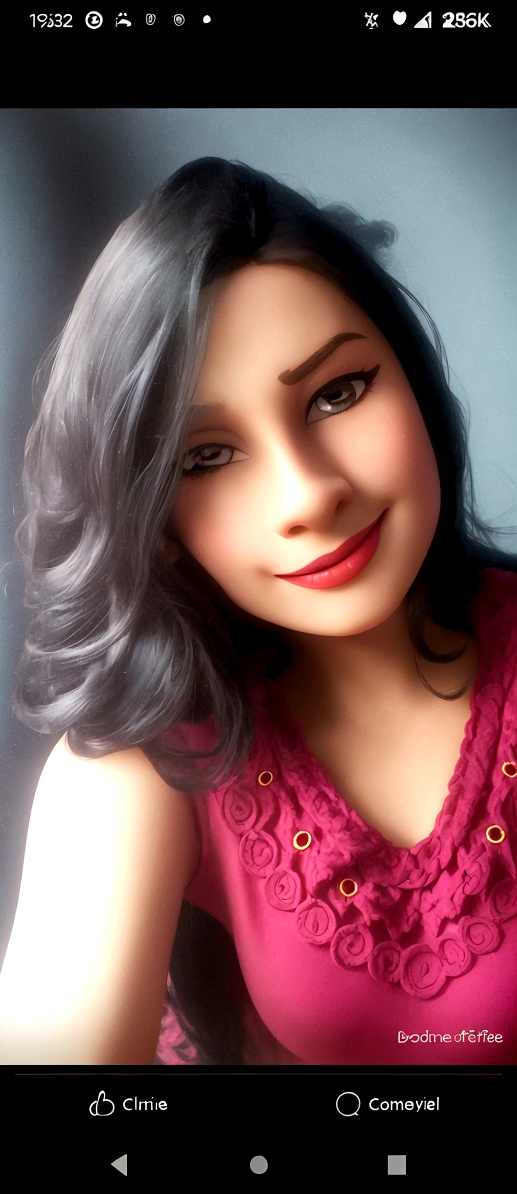 beautiful brunette woman dressed as princess disney pixar style, long black hair, red lipgloss stick, Grinning, sultry gaze, background beach, best qualityer, high quality 8k