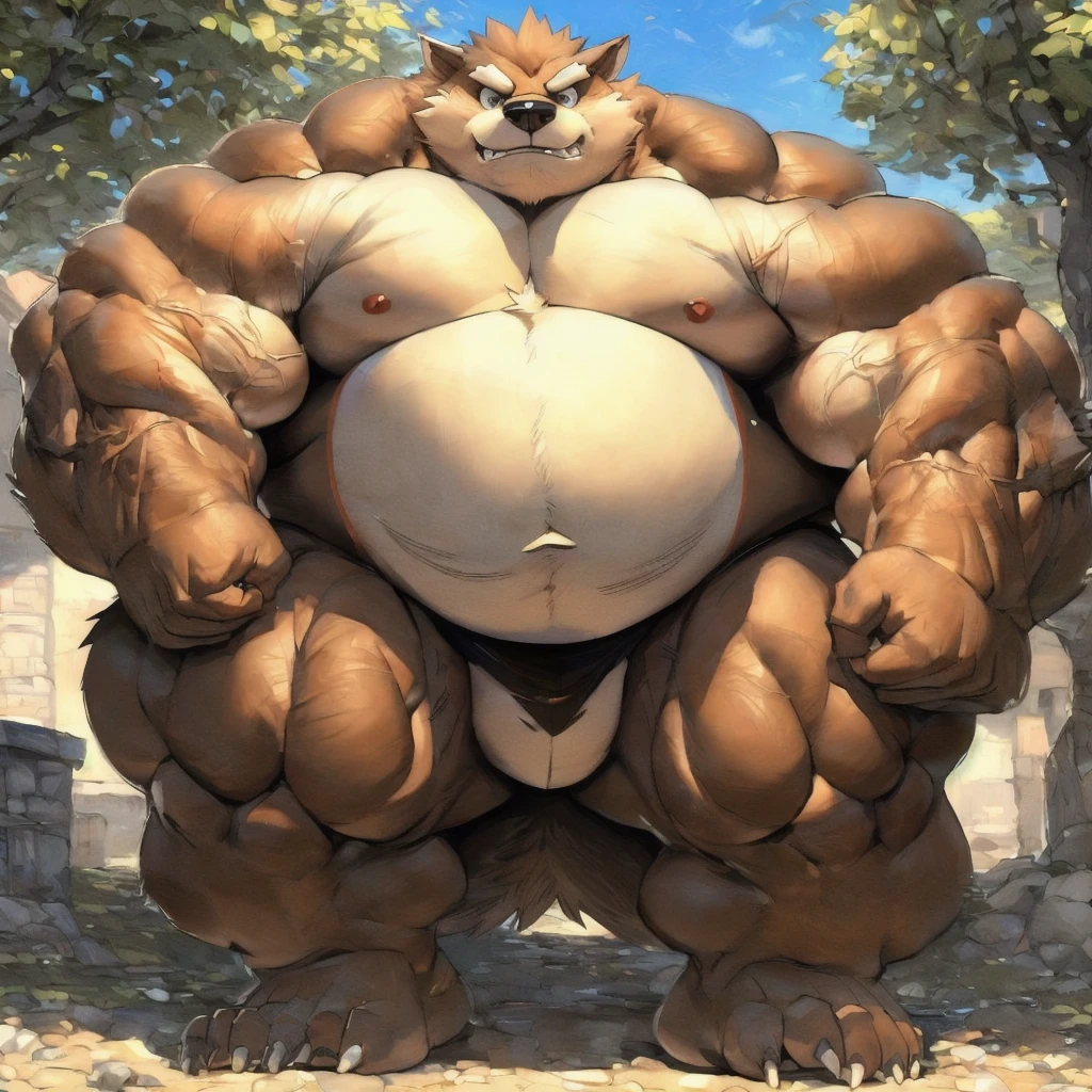 Epic Citizen Zootopia style, My Heroe Academia Character, Dungeons and Dragons style, A poor villager, obese Medieval Fantasy, Real life, Anime serie, Anime character, Obese muscle Obese Sumo wrestler Werebeast Kid, full body pic (obese, strong legs and arms) Sumo wrestler Werebeast Kid. Obese muscle fat kid (bulky, wide, broad shoulders), Citizen obese Werebeast kid,  solo, male, highly detailed, ((detailed face, (detailed eyes:1), detailed)), looking at viewer,portrait, close-up,(digital flat colors:1.1), shaded,good anatomy,(masterpiece:1.3),(best quality:1.4), 4k, hi res,nj5furry, moritaka