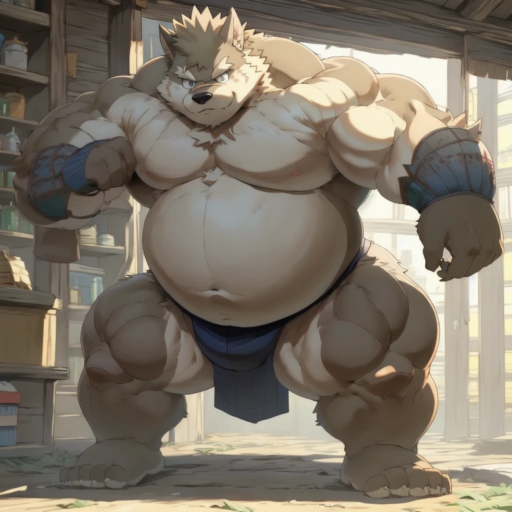 Epic Citizen Zootopia style, My Heroe Academia Character, Dungeons and Dragons style, A poor villager, obese Medieval Fantasy, Real life, Anime serie, Anime character, Obese muscle Obese Sumo wrestler Werebeast Kid, full body pic (obese, strong legs and arms) Sumo wrestler Werebeast Kid. Obese muscle fat kid (bulky, wide, broad shoulders), Citizen obese Werebeast kid, solo, male, highly detailed, ((detailed face, (detailed eyes:1), detailed)), looking at viewer,portrait, close-up,(digital flat colors:1.1), shaded,good anatomy,(masterpiece:1.3),(best quality:1.4), 4k, hi res,nj5furry, moritaka