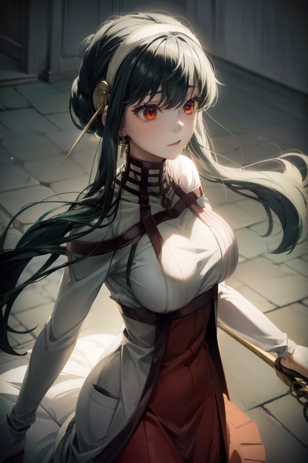 Beautiful anime girl,