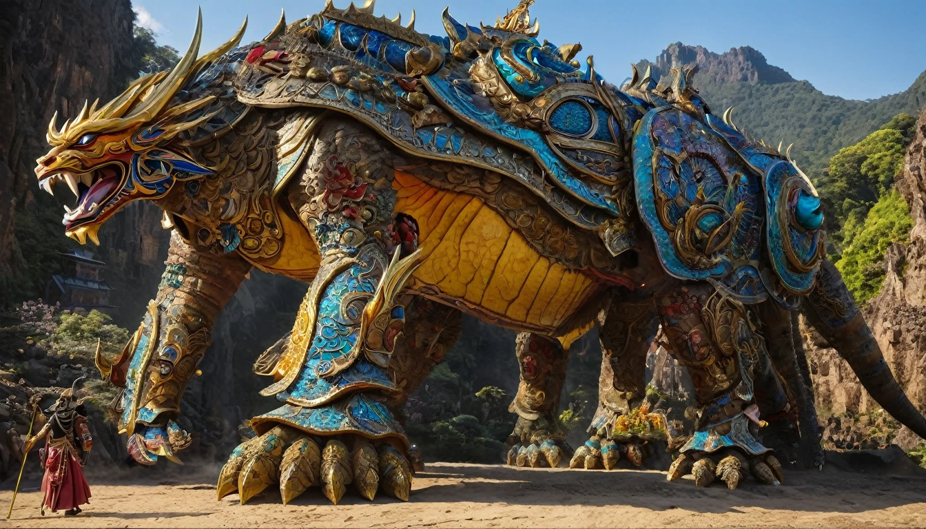 no humans, , masterpiece, highest quality,, detailed description,,Daidaraboch,Giant
