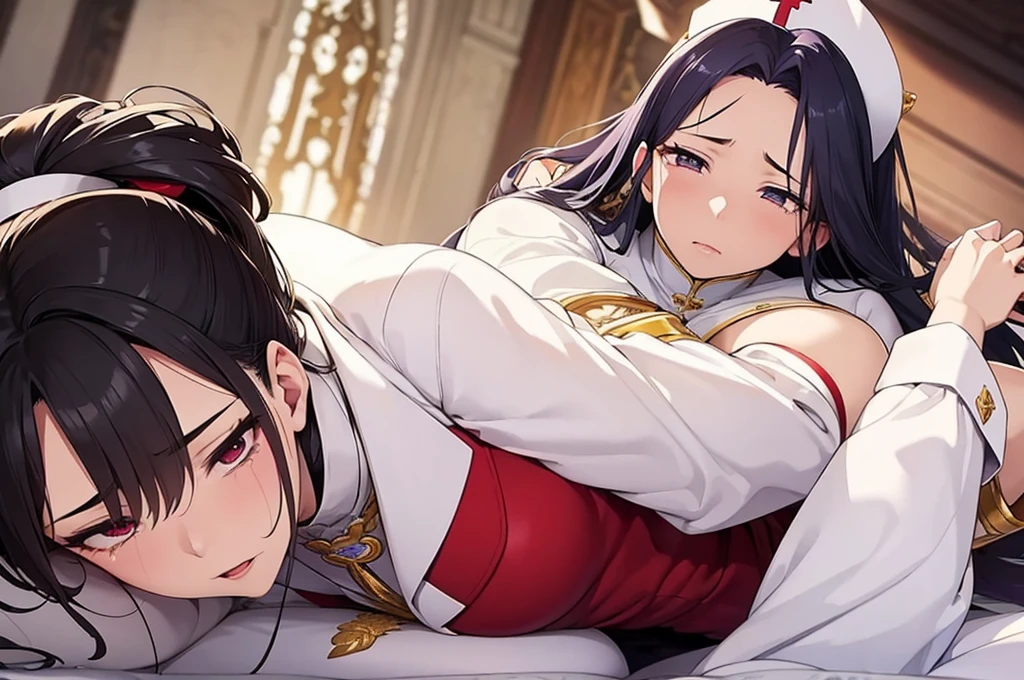 distinct、A noble and busty queen with maternal love is raped by a priest while crying under the pretext of exorcism.、Intense ritual、