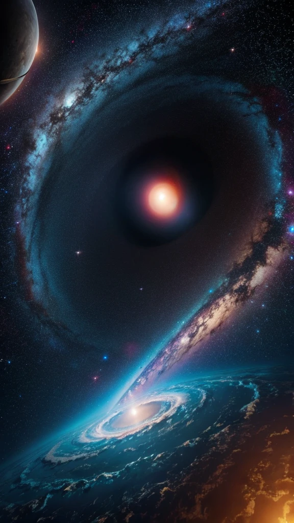 space black hole ocean