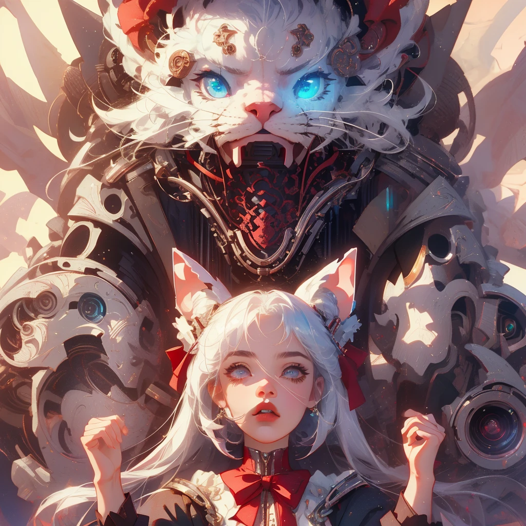 (((1male))), (((18 years old))), Highest quality,The perfect masterpiece,Perfect artwork,8K,
(Upper Body Portrait:1.5),(((Seen from the side:1.2))),close-up lens,Delicate face,
White-haired boy, short hair,(Red background:1.3),
pearl illusion,Cyberpunk,fashion trend,3s material,high-definition,detail representation,c4d,3D,octane rendering,ray tracing,complex details,animated lighting,OCrenderer,8k,