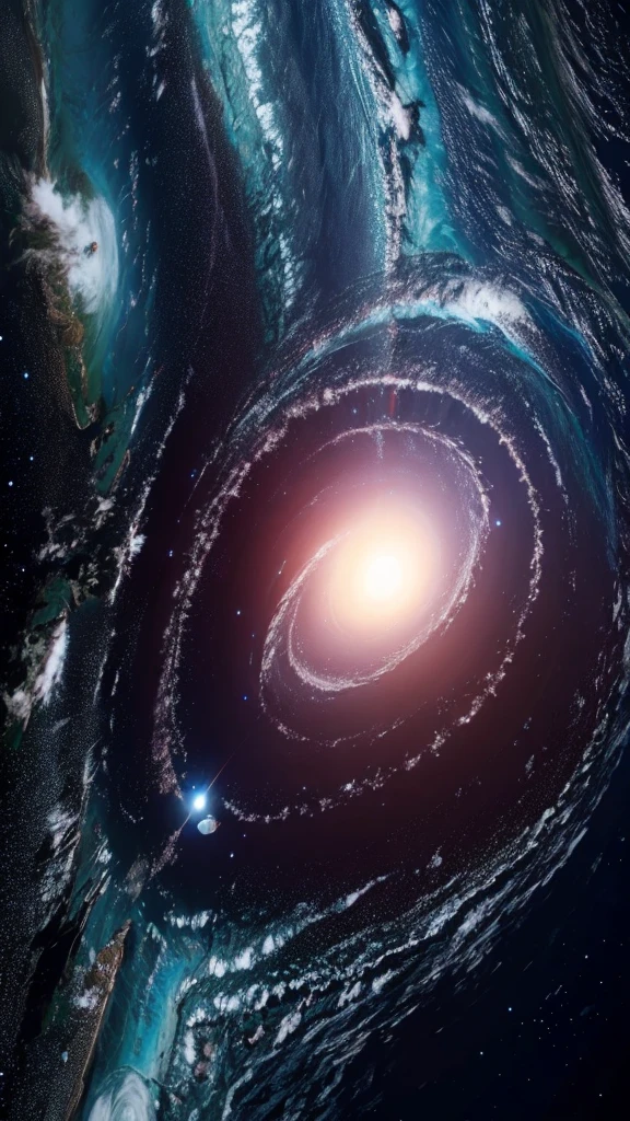 Space Black Hole Ocean Destruction and Creation