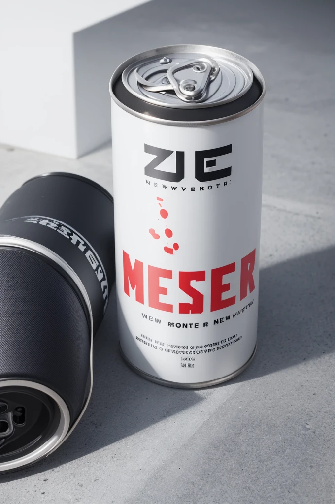 
"Create an image of a new Monster Original Zero Sugar can. The can should be prominently featured in the center with a white or neutral background. Below the can, include the text 'New Monster Original Zero Sugar' in a modern and eye-catching font."
