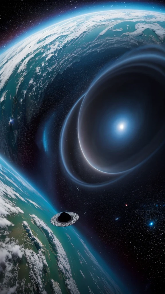 Space Black Hole Ocean Destruction and Creation