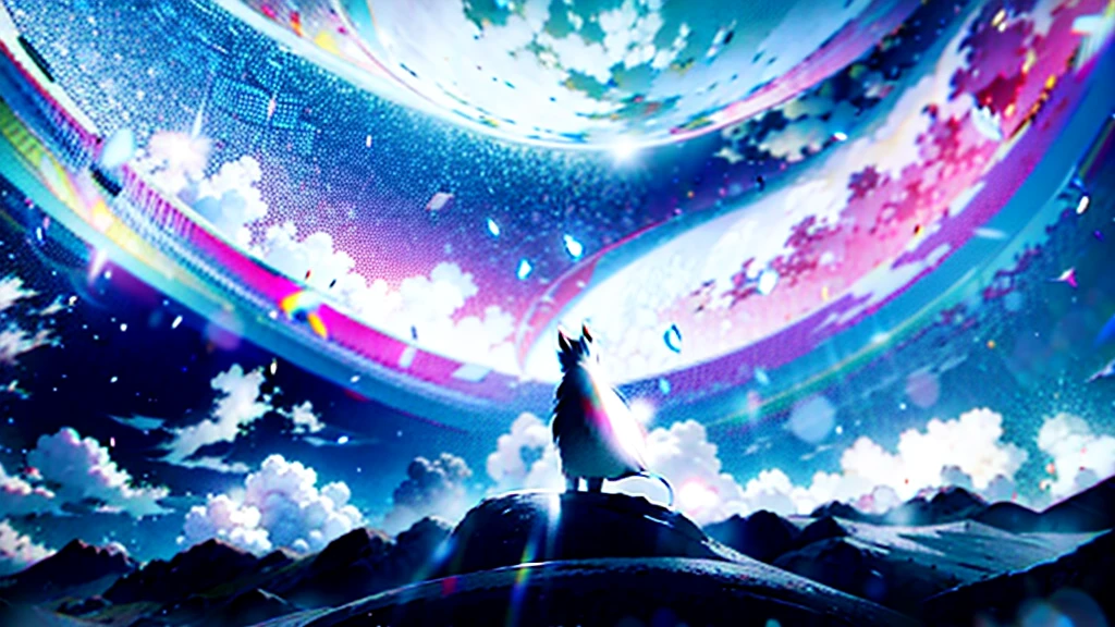I'm making a Ghibli-style video to go with the anime theme song "Shining Memories." niji 6 --ar 16:9