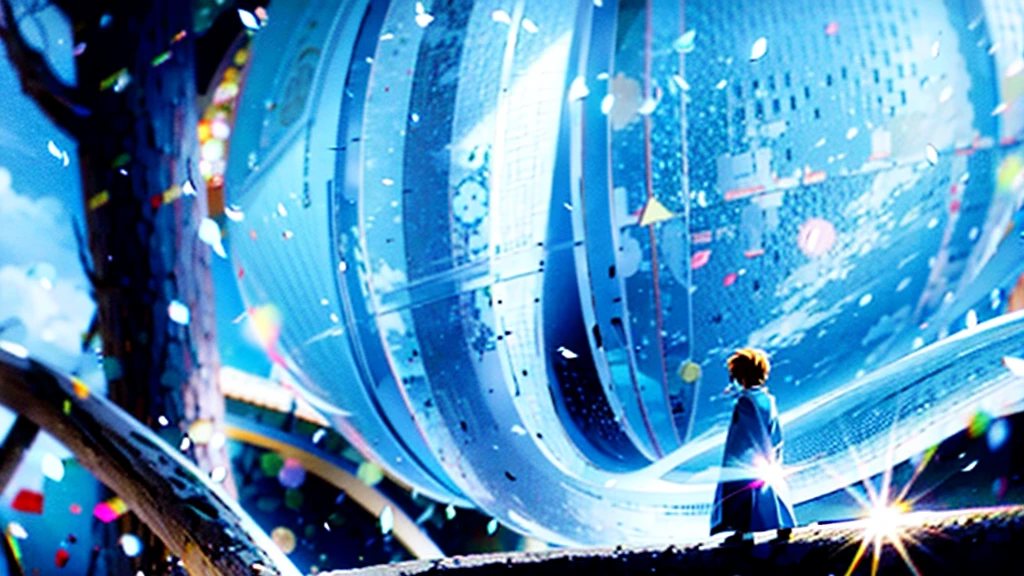 I'm making a Ghibli-style video to go with the anime theme song "Shining Memories." niji 6 --ar 16:9