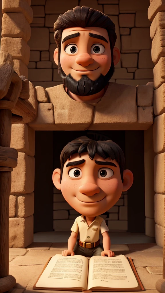 Create images of Joseph from the Bible Already a man in Potiphar's house