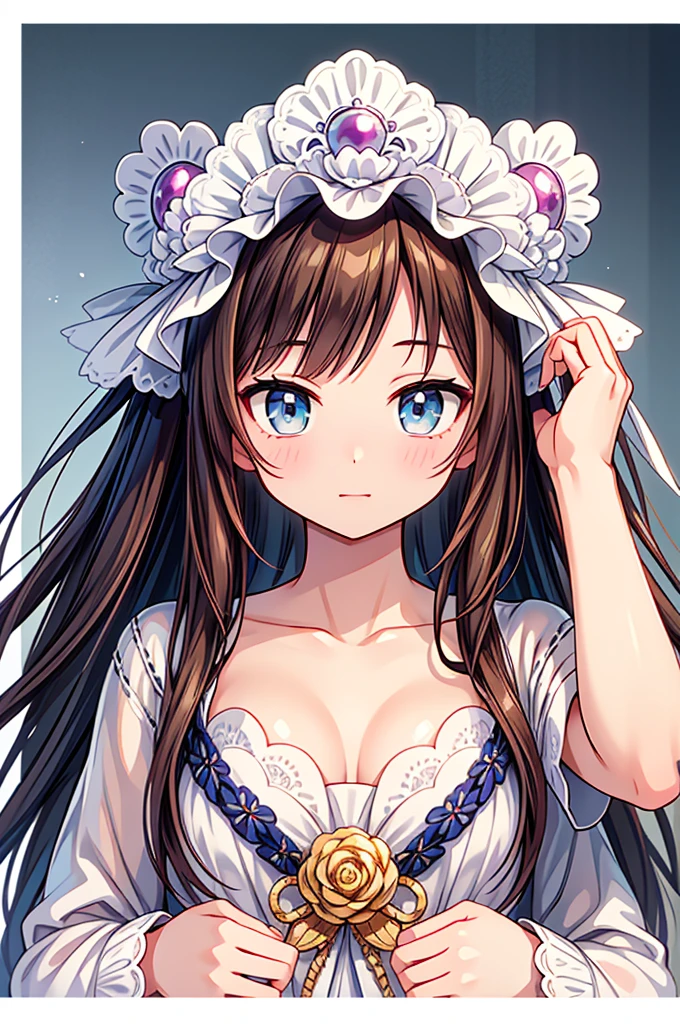 (masterpiece:1.4), (Highest quality:1.4), Very detailed, Complex,Cute beautiful girl、Cute beautiful eyes、 Sexy Body、Very detailedな, (Perfect Face)、naked、she&#39;Young but big breasted、Nipples、Stick your ass out、Anal cheeks turn red、Cute and shy、