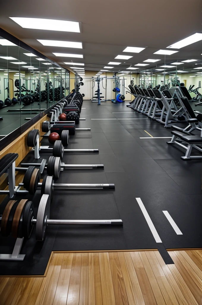 A photo where you are in a gym