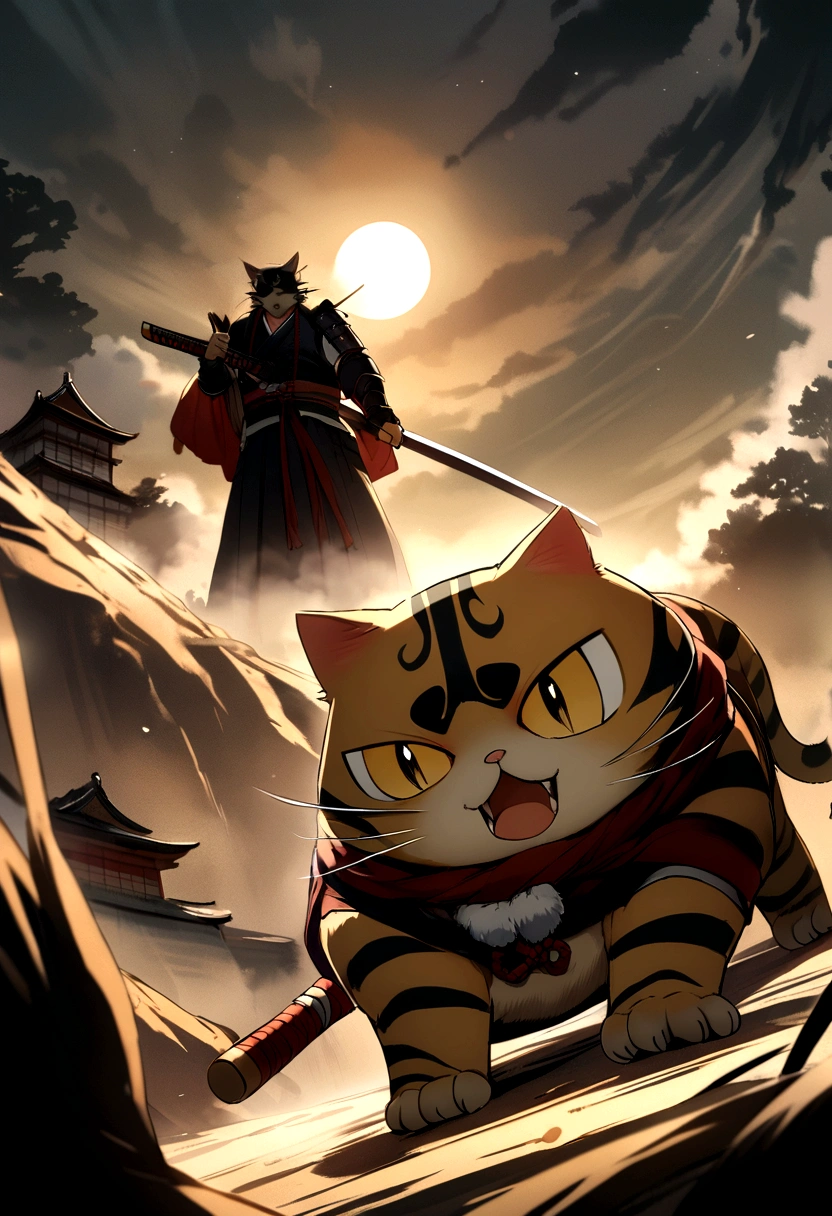 samurai cat