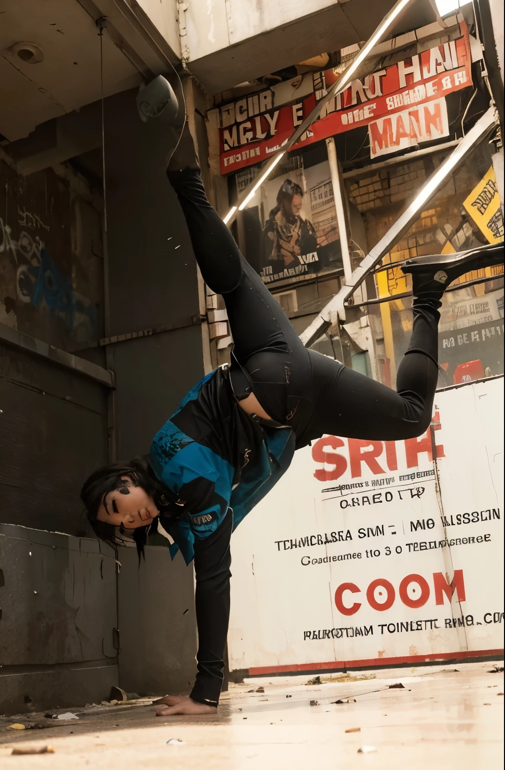 (Best quality, 8k, 32k, Masterpiece, UHD:1.2), "Transform the scene into the gritty, crime-ridden streets of Blüdhaven from DC Comics. Picture a dark, urban landscape with narrow, winding streets illuminated by flickering, dim streetlights. The buildings are tall and imposing, their facades covered in grime and graffiti, reflecting the city's rough and neglected state.
The ground is wet from recent rain, with puddles reflecting the sparse light, creating an eerie and foreboding atmosphere. Trash and debris are scattered along the sidewalks, adding to the sense of decay and abandonment. In the background, you can see the silhouettes of old warehouses and industrial buildings, emphasizing the city's gritty character.
The streets are empty, devoid of any people, heightening the sense of isolation and danger. The distant sounds of sirens and the occasional rumble of a passing train add to the ambiance, capturing the essence of a city struggling under the weight of crime and corruption. This setting should evoke a sense of unease and tension, perfectly capturing the dark and unforgiving nature of Blüdhaven."