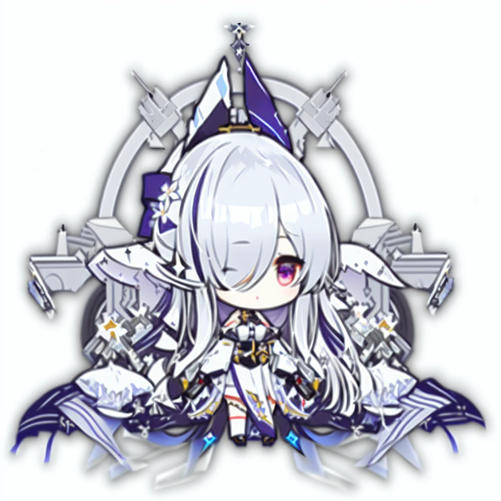 a close up of a person with a sword and a dress, azur lane style, from the azur lane videogame, characters from azur lane, kantai collection style, from arknights, official artwork, shikishi, gear aurora, white haired deity, art of kirokaze pixel, arknights, from girls frontline, girls frontline style