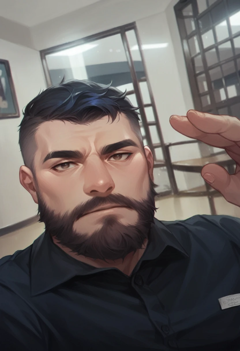 Dye hair and beard