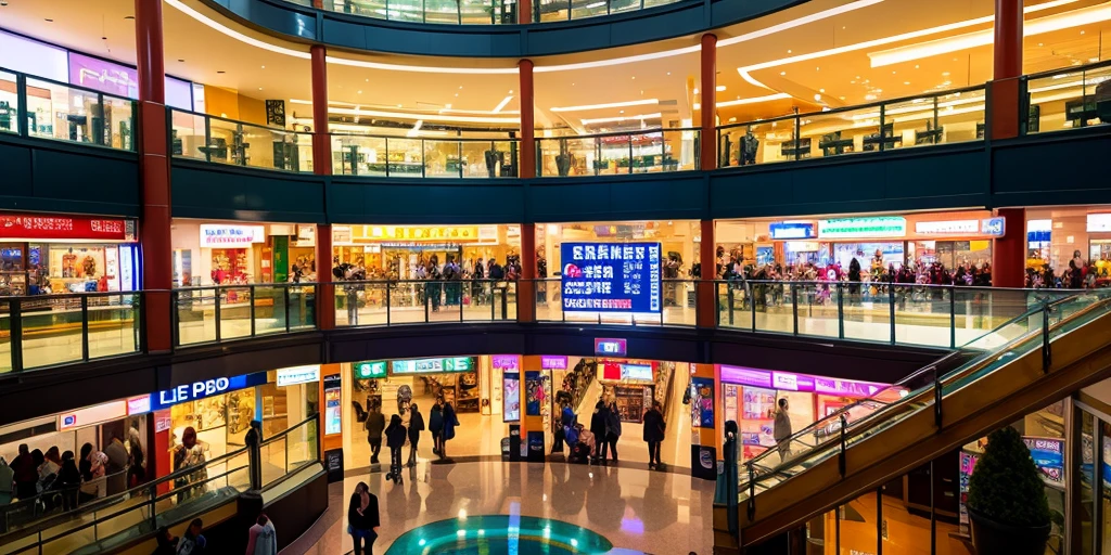 Shopping Centre、Panoramic Images