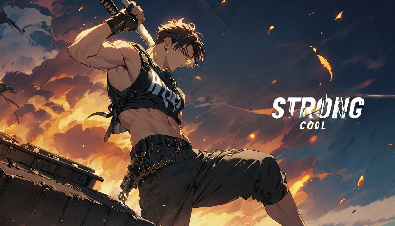 strong、cool、male