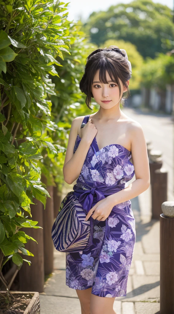 (masterpiece, Highest quality:1.4), 8K, 85mm, Absurd, (Floral Yukata:1.4 Violet, Gardenia, Half naked、((I can't see your face:2.0))Delicate girl, alone, night,(( Not looking at the audience:1.8)) Upper Body, Film Grain, chromatic aberration, Sharp focus, Face Light, Professional Lighting, Sophisticated, (Simple Background, Bokeh Background:1.2), detailed aspects,(Very young and immature & Very few & Very flat chest:1.2),(Pink fashion glasses,1),(From behind, ,Show your vagina:1.4),