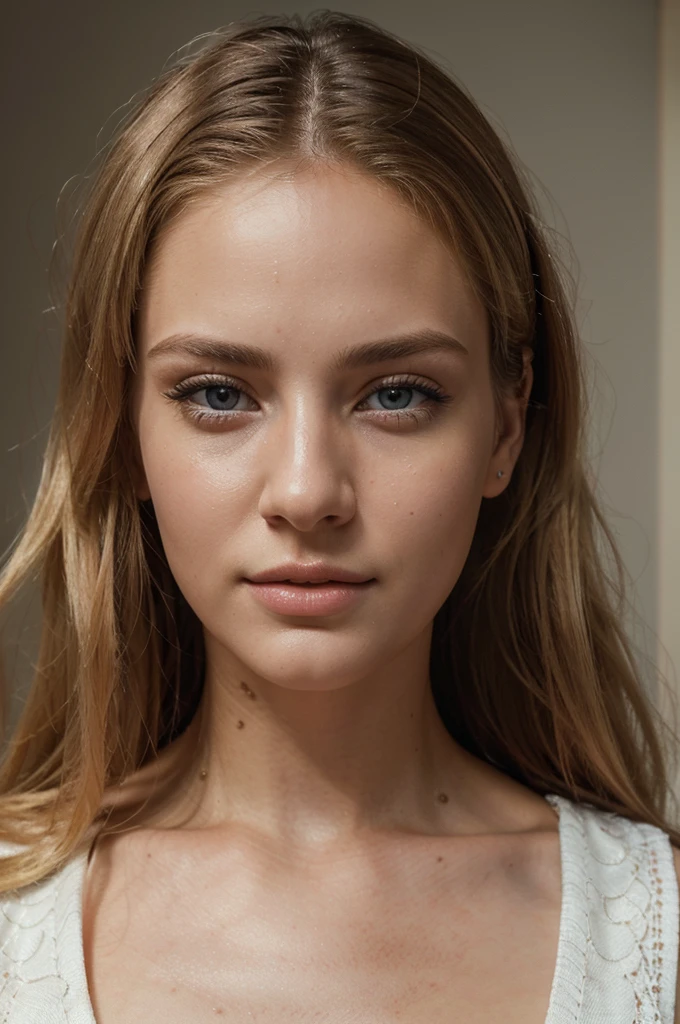 a beautiful 21 year old blonde woman, wearing a nurse cloth, (best quality,4k,8k,highres,masterpiece:1.2),ultra-detailed,(realistic,photorealistic,photo-realistic:1.37),beautiful detailed eyes,beautiful detailed lips,extremely detailed eyes and face,longeyelashes,detailed nursing uniform,studio lighting,warm color tones,soft lighting,natural lighting,elegant expression, photo portrait