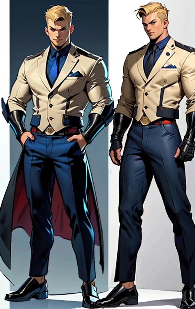 blurred image of a man in a suit and tie standing next to a wall, style of raymond swanland, detailed full body concept art, king of fighters character, epic comic book style, official concept art, moda dc vs marvel, ( ( concept character art ) ), new fantasy concept design, moda dc marvel, specialized conceptual art in high detail