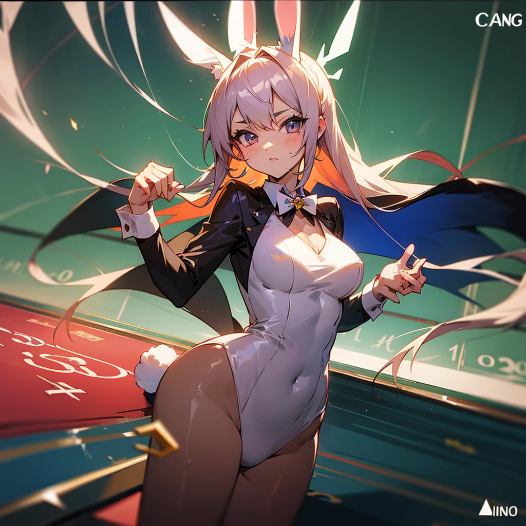 Casino, Album Font, Anime Girl In Bunny Suit