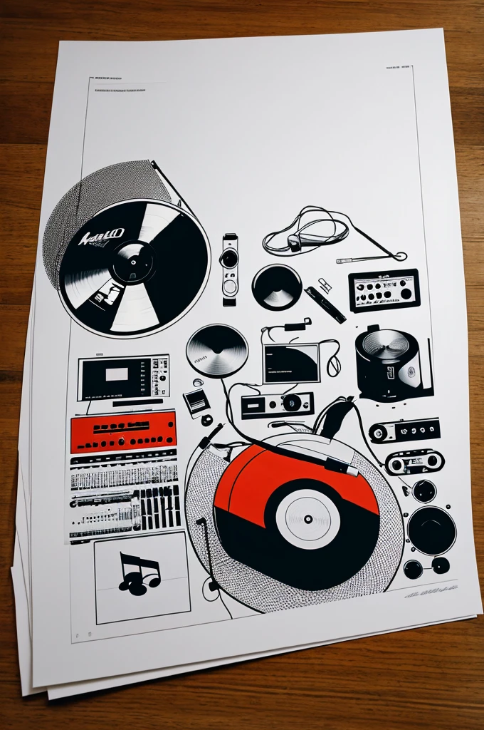 music image to print