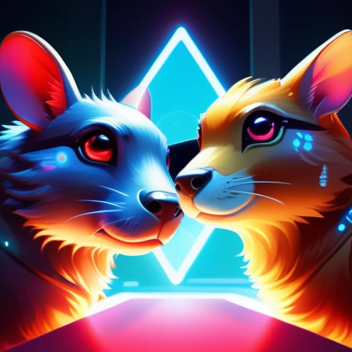spacestyle psychedelicstyle Beam ASCIImasterpiece cartoon of two (((cyberpunk))) cute capybaras with guns, bionic (prosthetic arm), glowing red eyes, ((futuristic, dystopian, neon colours)), symmetrical, highly detailed, digital painting, artstation, concept art, sharp focus, illustration, volumetric lighting, epic Composition, 8k, oil painting, cgsociety
psychedelic style psychedelic style
