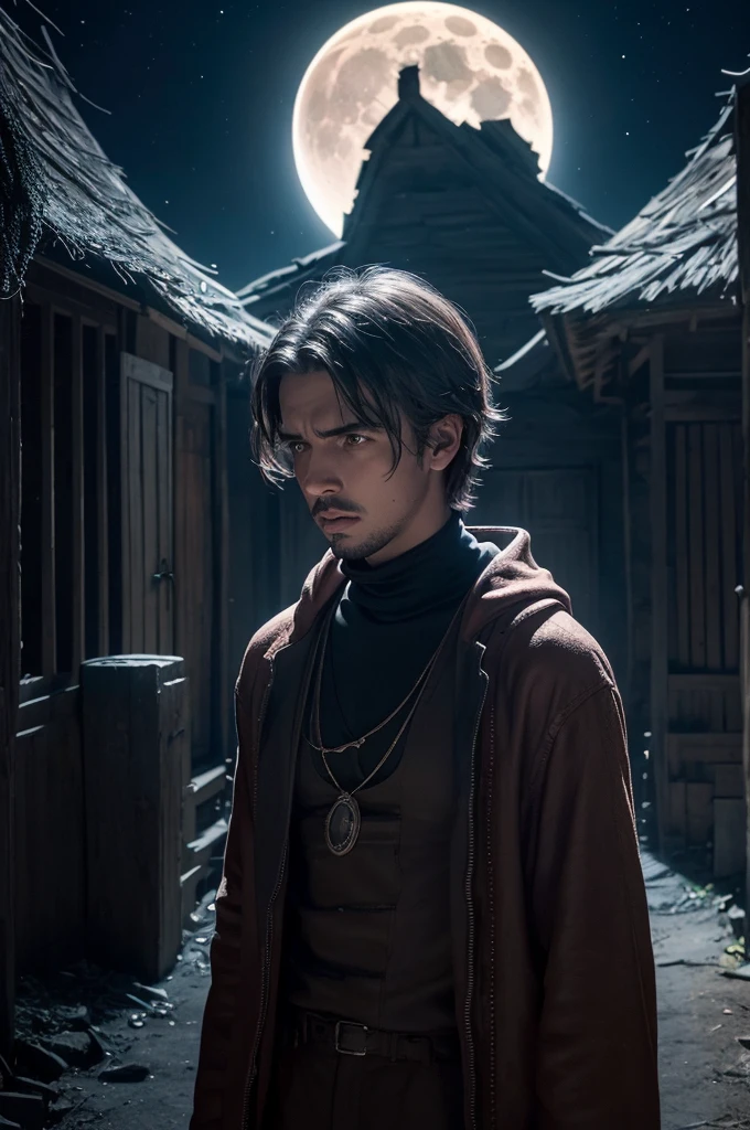 In a remote coastal village, a group of strangers (played by Dan Stevens, Michael B. Jordan e Hailley Baranovskiy) gathers during a lunar eclipse, a rare phenomenon that awakens ancient, hidden forces. As the night progresses, They discover that the village holds dark secrets related to ancient sacrifices and an evil entity that returns every lunar cycle.. Caught between local superstition and their own personal struggles, The protagonists must confront their deepest fears to survive the night and unravel the mystery behind the shadow eclipse.