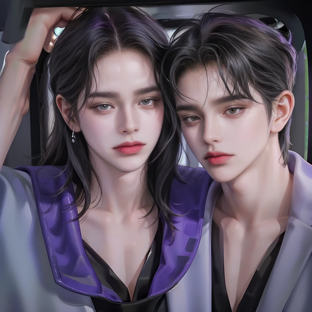 woman、Fantasy、fortune teller、purple、face、真face、Good luck